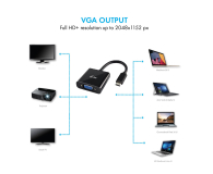 i-tec Adapter USB - C - VGA (D-SUB) - 456334 - zdjęcie 4